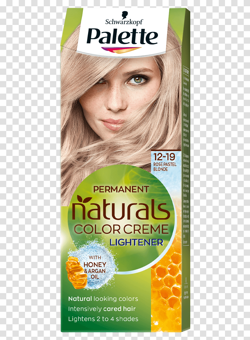 Palette Com Pnc Lightener 12 19 Rose Pastel Blonde Schwarzkopf Palette Natural Hair Colour, Woman, Girl, Teen, Female Transparent Png