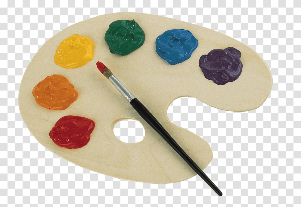 Palette, Paint Container, Brush, Tool Transparent Png