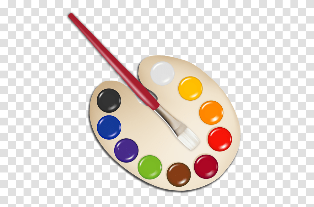 Palette, Paint Container, Brush, Tool Transparent Png