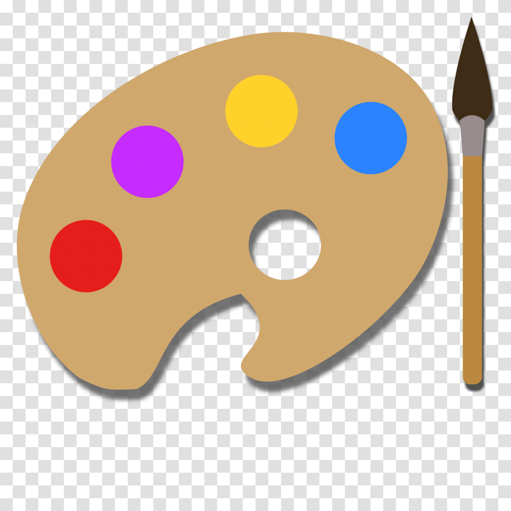 Palette, Paint Container, Disk Transparent Png