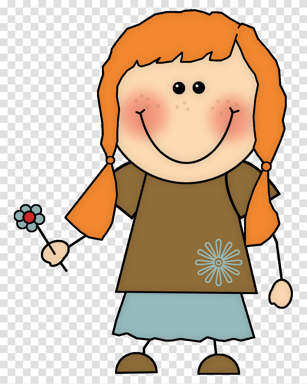 Palitos Stick Kids Gaby Brown Paper Packages, Face, Girl, Female Transparent Png