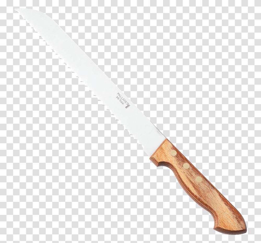Pallares Bread Knife 25cm Hunting Knife, Axe, Tool, Blade, Weapon Transparent Png