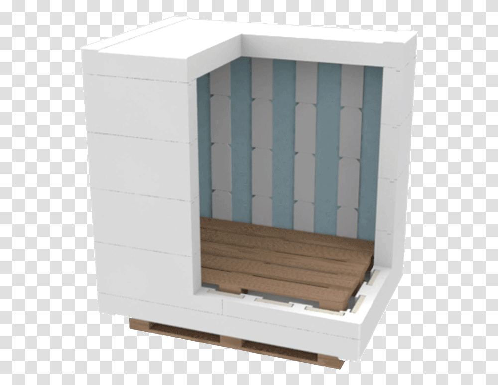 Pallet Box Xl Pallet Shipper With Eps Extension Frame Cupboard, Den, Toolshed, Crate Transparent Png