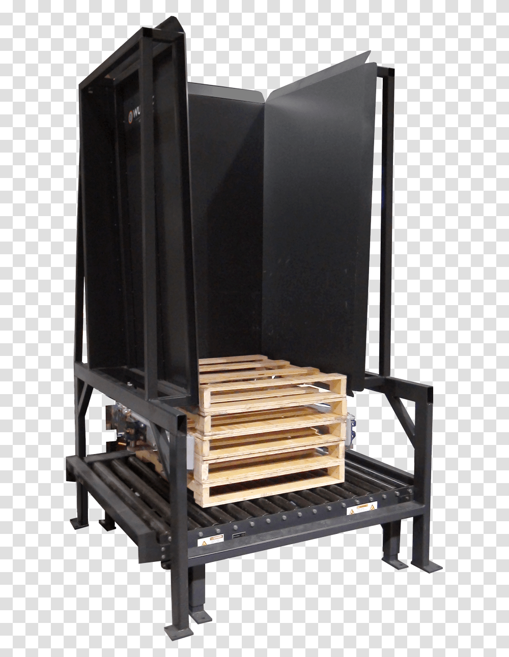 Pallet Dispenser Wulftec Pallet Dispenser, Furniture, Wood, Cabinet, Box Transparent Png