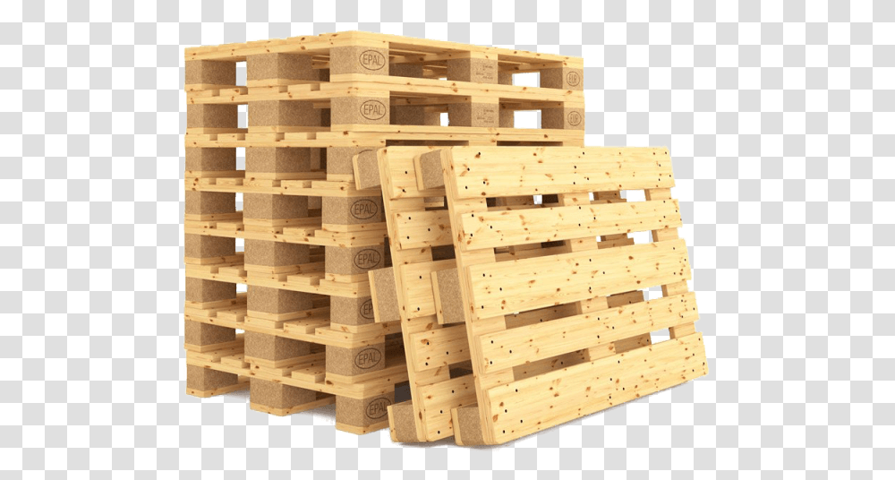 Pallet Supplier Wood Pallets On White Background In 5 Embalajes De Madera, Lumber, Tabletop, Furniture, Plywood Transparent Png