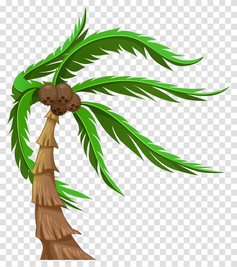 Palm Branch Clipart At Getdrawings Coconut Trees Clipart, Plant, Palm Tree, Arecaceae, Leaf Transparent Png