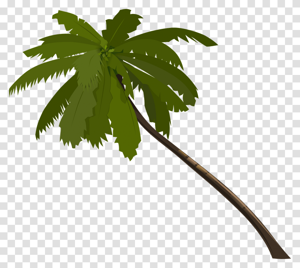 Palm Clipart Jungle Tree Orange Palm Tree, Leaf, Plant, Hemp, Flower Transparent Png