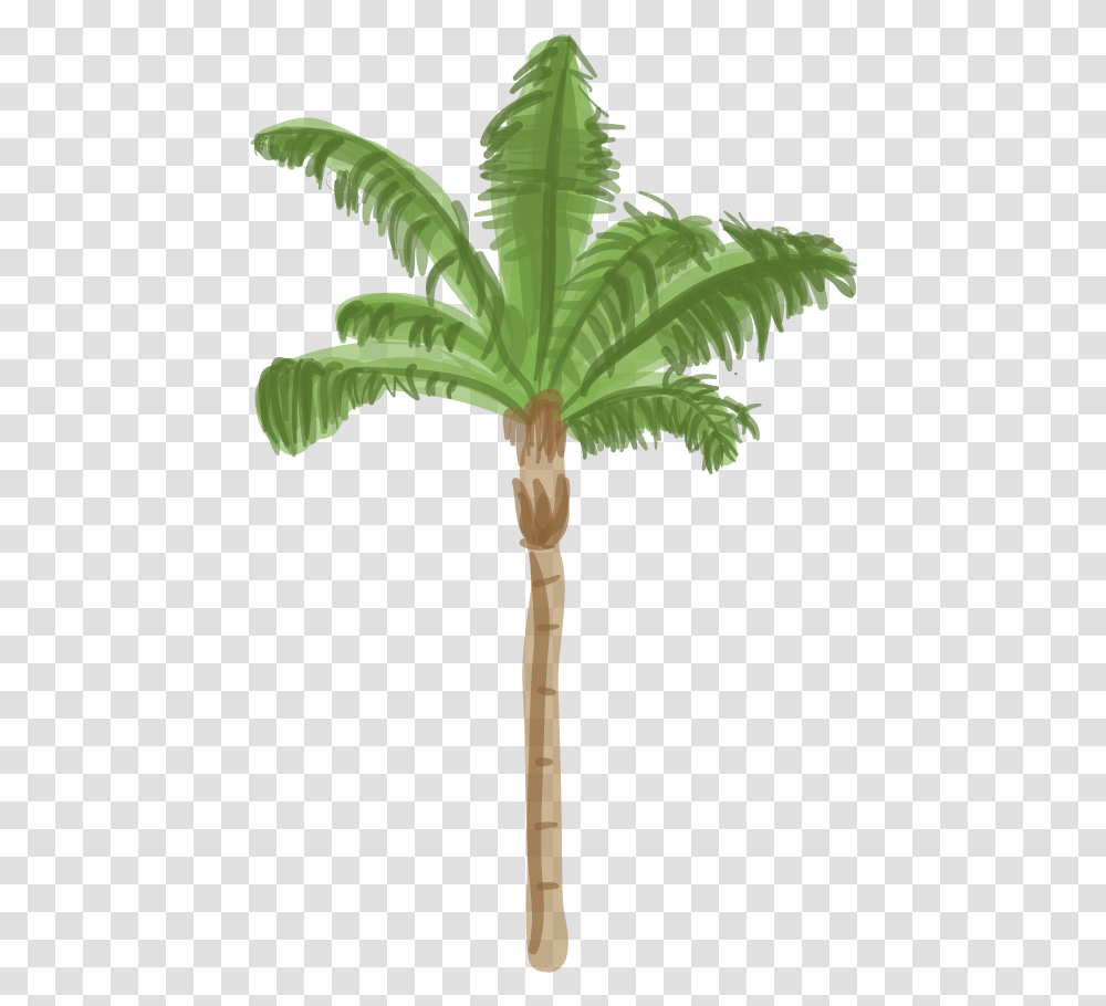 Palm Tree Arts Los Angeles Palm Tree, Plant, Arecaceae, Cross, Symbol Transparent Png