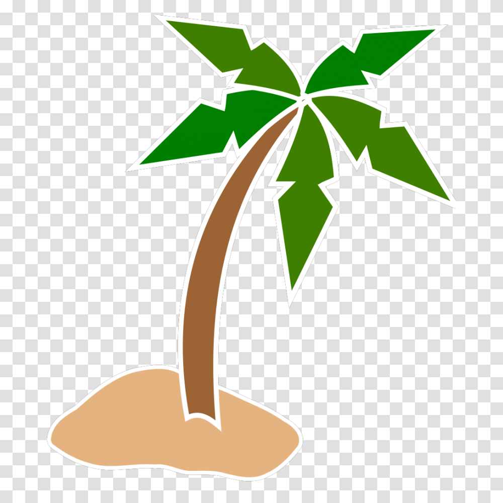 Palm Tree Beach Free Vector Graphic On Pixabay Coconut Tree Vector, Symbol, Axe, Tool, Star Symbol Transparent Png