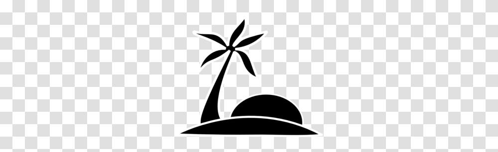 Palm Tree Beach Wsun Clip Art Random Palm Tree, Stencil, Baseball Cap, Hat Transparent Png