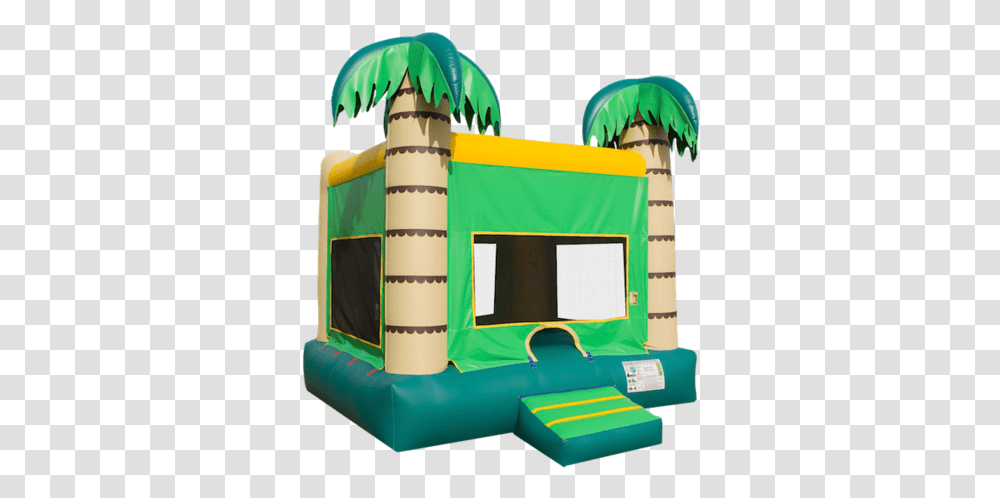 Palm Tree Bounce House Inflatable, Toy Transparent Png