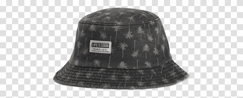 Palm Tree Bucket Hat Bucket Hat, Apparel, Furniture, Baseball Cap Transparent Png