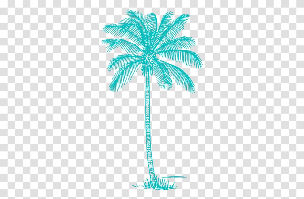 Palm Tree Clip Art Coconut Tree Outline, Plant, Leaf, Symbol, Pattern Transparent Png