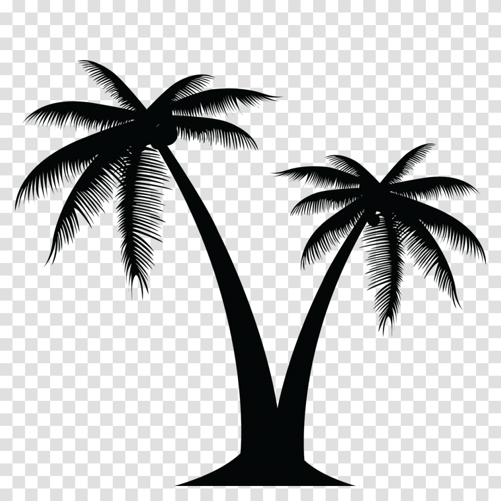 Palm Tree Clip Art, Cross, Silhouette Transparent Png