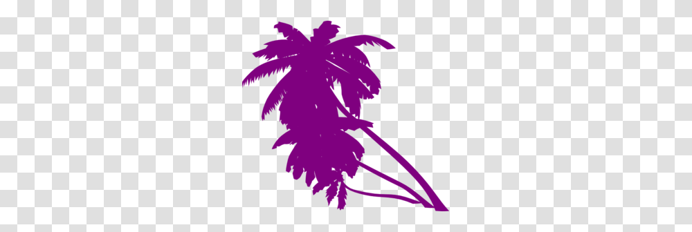 Palm Tree Clip Art, Leaf, Plant, Purple Transparent Png