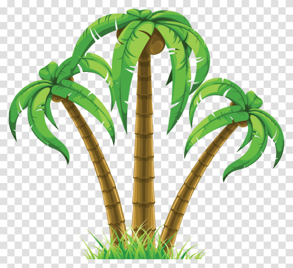 Palm Tree Clip Art, Plant, Banana, Fruit, Food Transparent Png