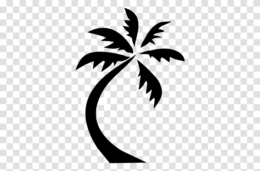 Palm Tree Clip Art, Stencil, Silhouette, Bird, Animal Transparent Png