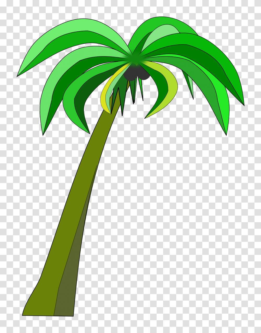 Palm Tree Clipart Banner, Plant, Arecaceae, Axe, Tool Transparent Png