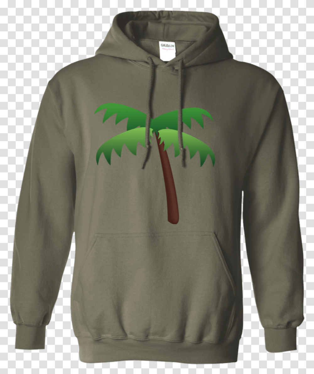 Palm Tree Emoji, Apparel, Sweatshirt, Sweater Transparent Png