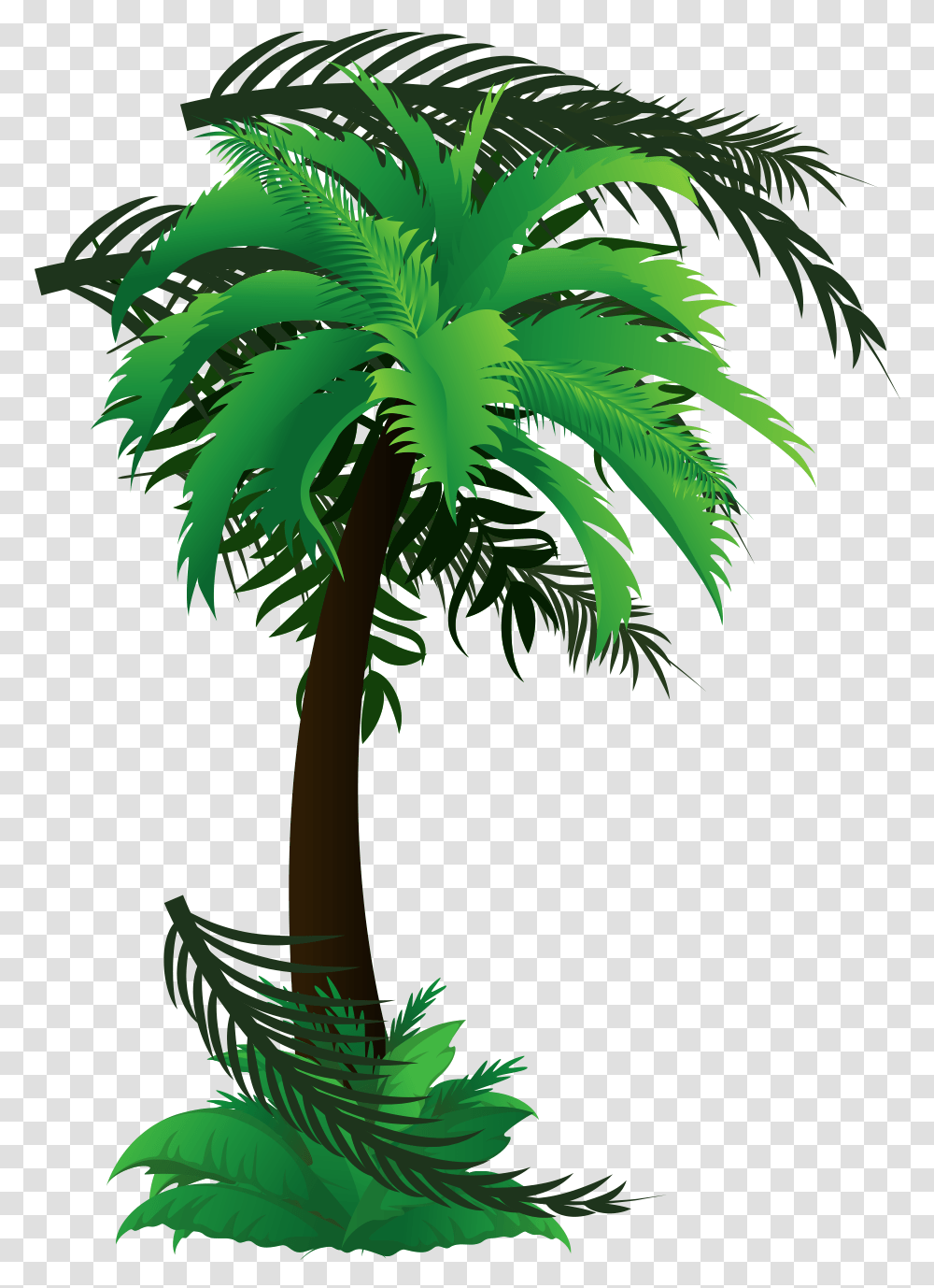 Palm Tree Emoji Fresh, Plant, Arecaceae, Bird, Animal Transparent Png