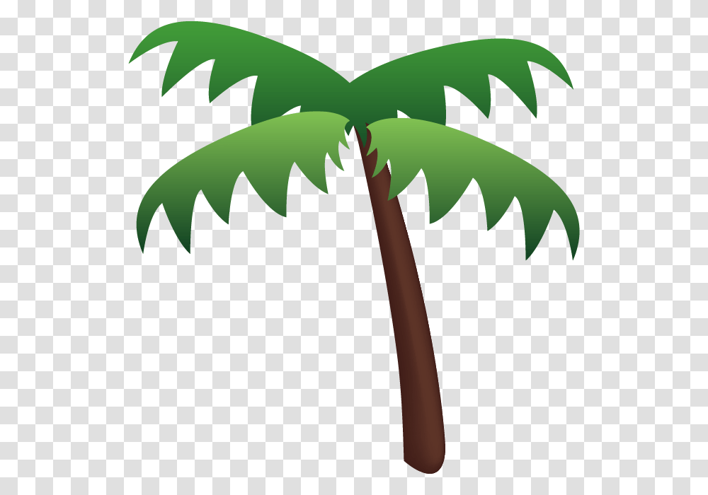 Palm Tree Emoji, Green, Plant, Arecaceae, Leaf Transparent Png