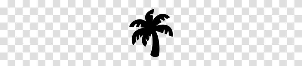 Palm Tree Emoji On Google Android, Gray, World Of Warcraft Transparent Png