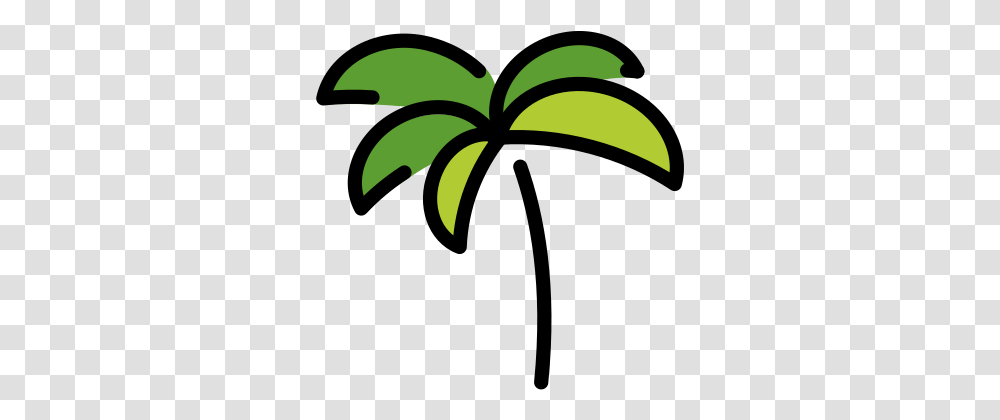 Palm Tree Emoji Palm Tree Emoji, Green, Leaf, Plant, Vegetation Transparent Png