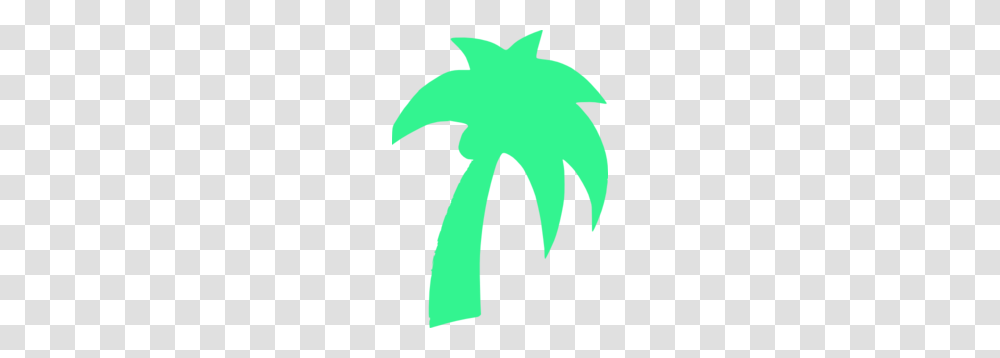 Palm Tree Green Mint Clip Art, Leaf, Plant, Logo Transparent Png