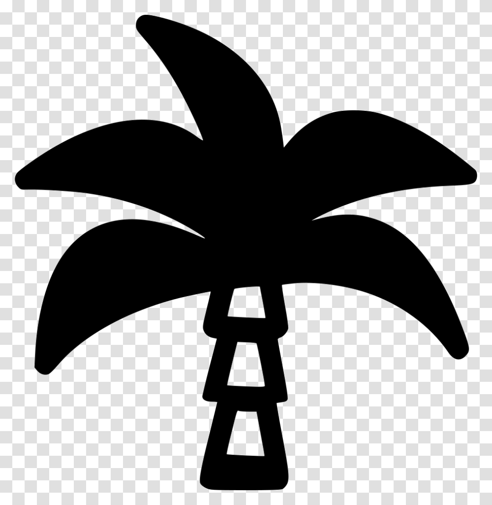 Palm Tree Icon Free Download, Axe, Tool, Stencil, Silhouette Transparent Png