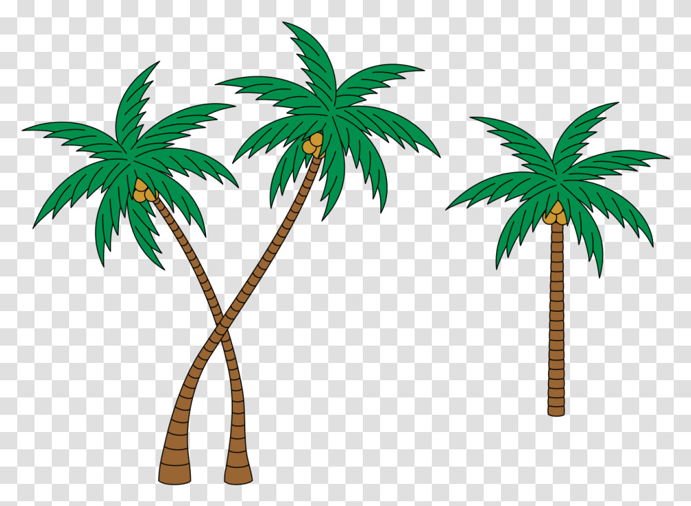 Palm Tree In Heraldry, Plant, Arecaceae, Vegetation, Bird Transparent Png