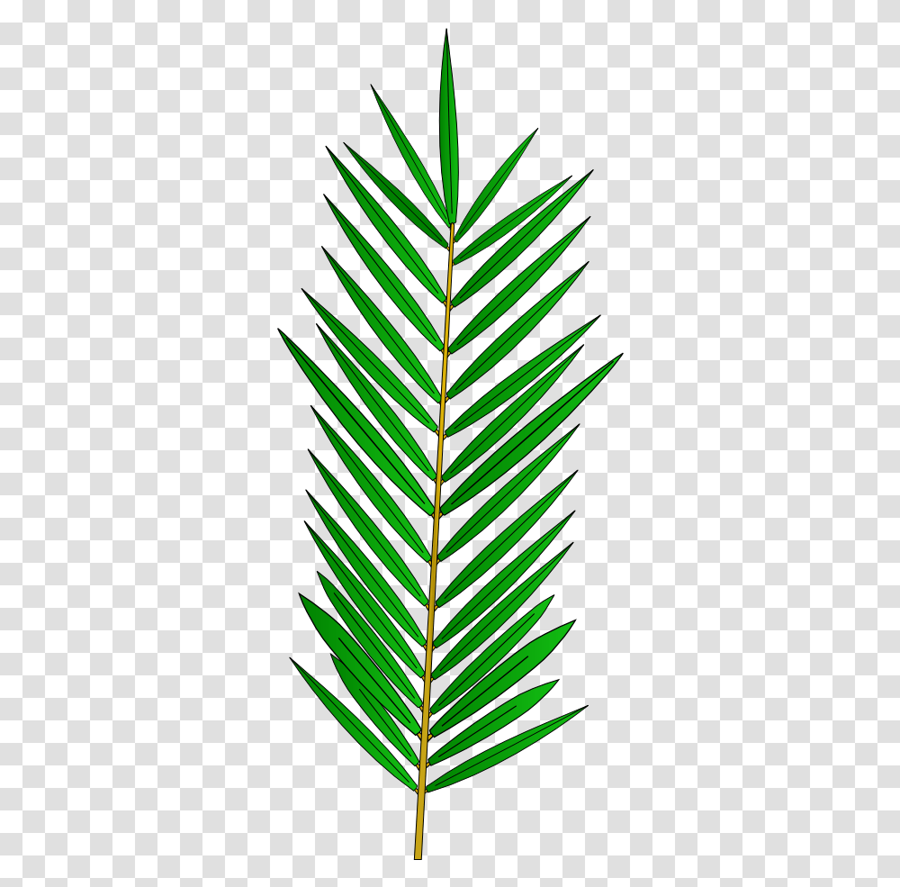 Palm Tree Leaf Template, Green, Pineapple, Fruit, Plant Transparent Png