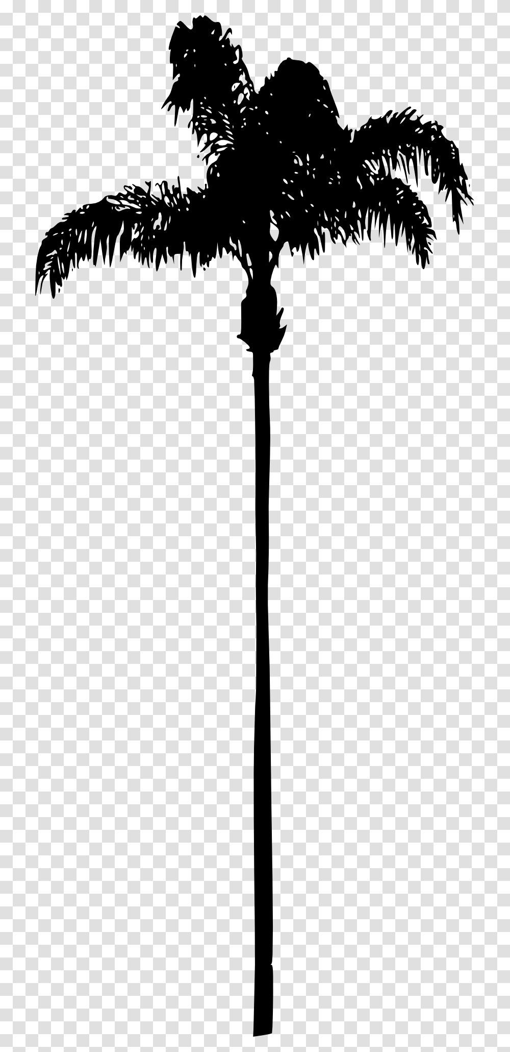 Palm Tree Silhouet Palm Tree, Lamp Post, Weapon, Weaponry, Spear Transparent Png