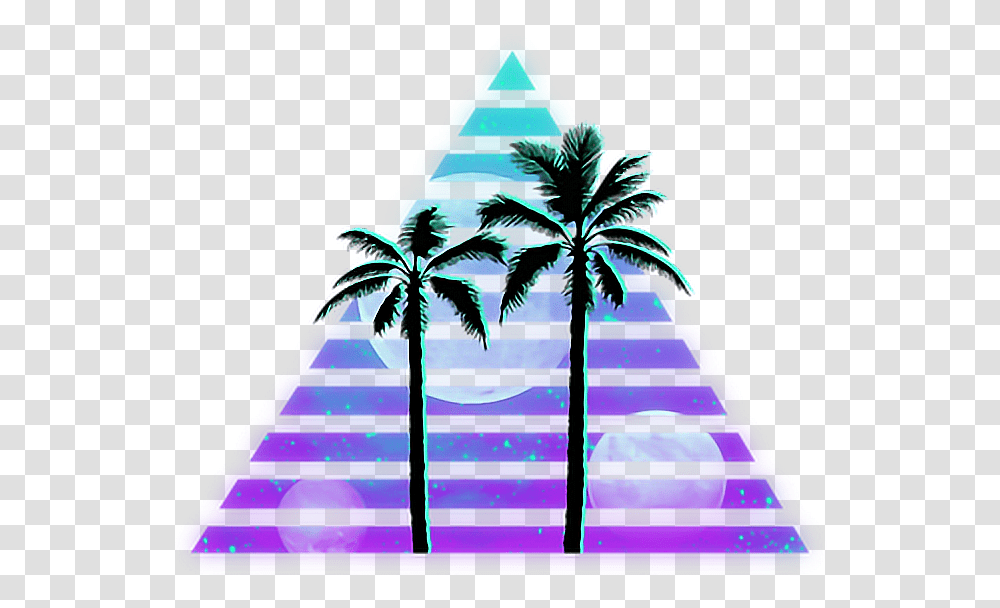 Palm Tree Silhouette Clip Art, Plant, Arecaceae, Tropical, Triangle Transparent Png