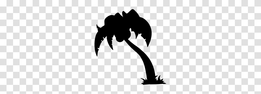 Palm Tree Stickers Palm Tree Decals, Stencil, Horse, Mammal, Animal Transparent Png