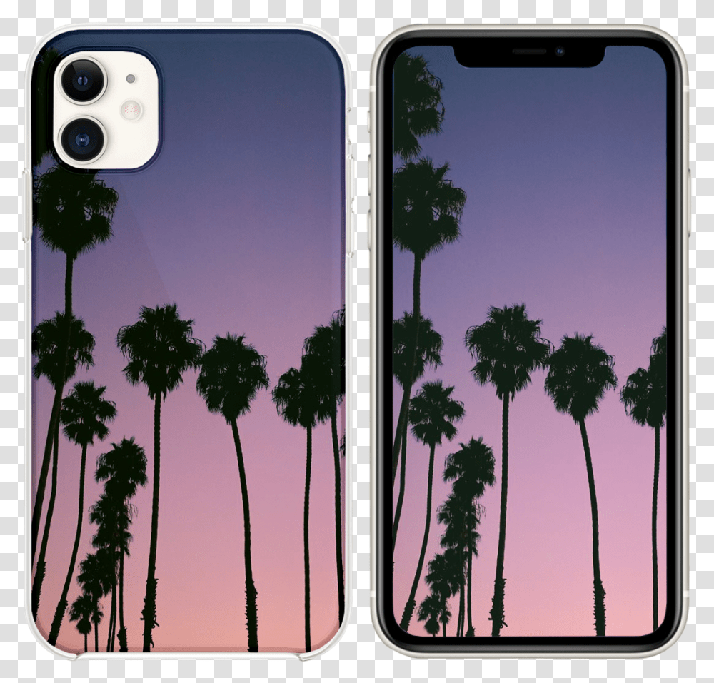 Palm Trees Purple Sunset, Plant, Arecaceae, Electronics, Camera Transparent Png