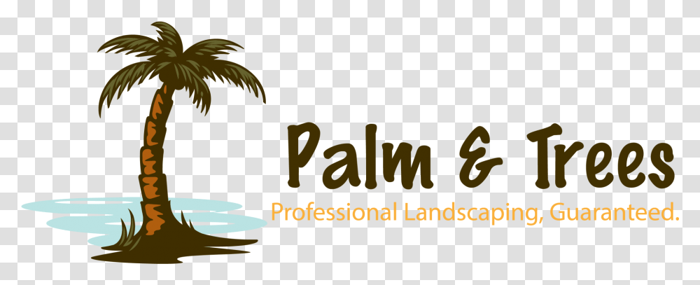 Palm & Trees Landscape Professional Landscaping Guaranteed Pais De Guadalupe, Plant, Text, Vegetation, Outdoors Transparent Png