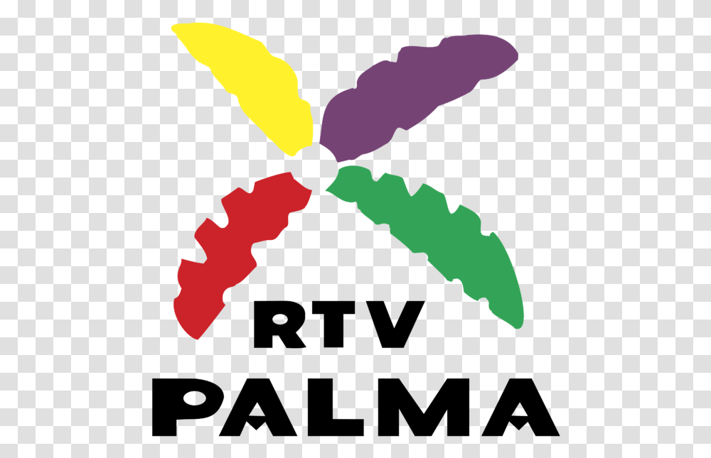 Palma Rtv Logo Svg Palma Tv, Machine, Leaf, Plant, Propeller Transparent Png