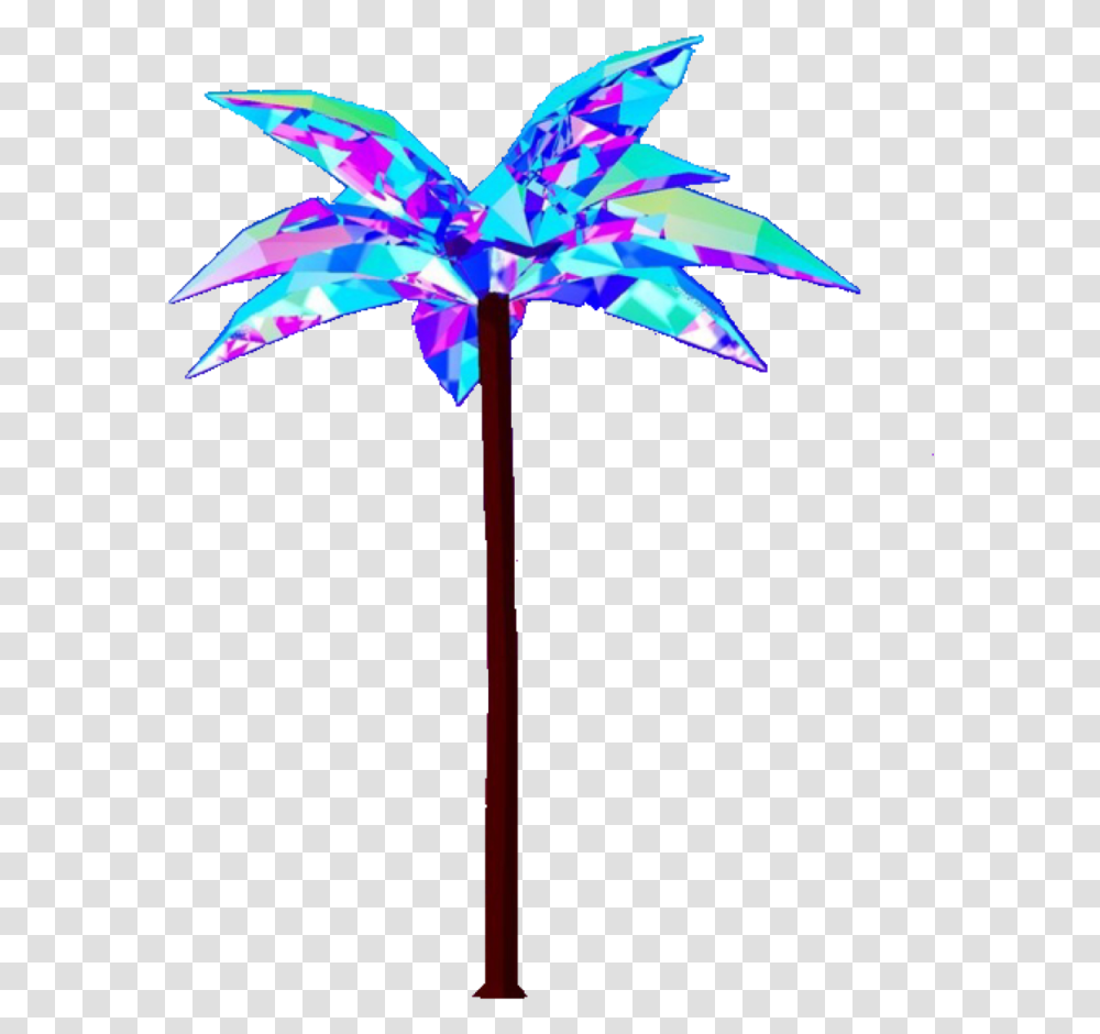 Palmera Beach Tumblr Vaporwave Palm Tree, Lamp, Wand, Cross Transparent Png