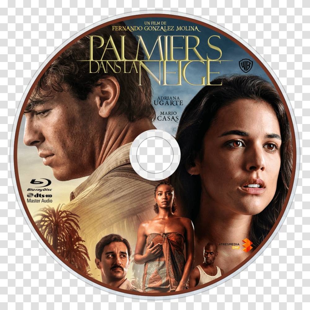 Palmeras En La Nieve Bluray Disc Image Palmtrees In The Snow, Disk, Person, Human, Dvd Transparent Png