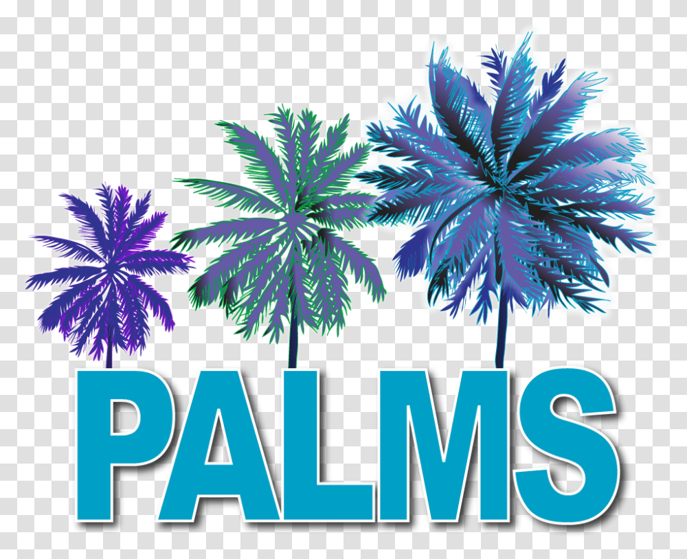 Palms Logo Attalea Speciosa, Purple, Pattern, Plant, Ornament Transparent Png