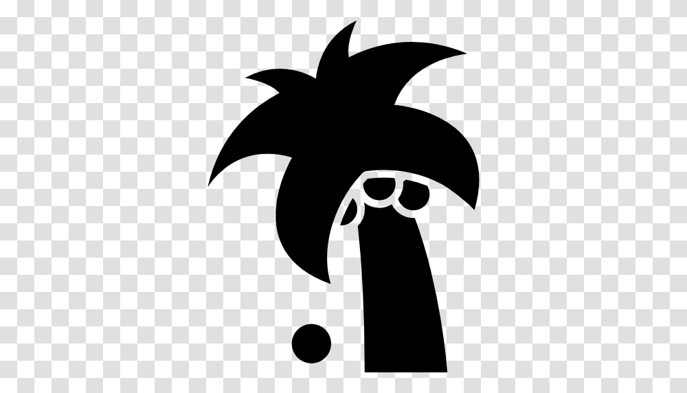 Palms Palm Palm Trees Coconuts Nature Brazil Set Tree Trees, Stencil, Axe, Tool, Silhouette Transparent Png