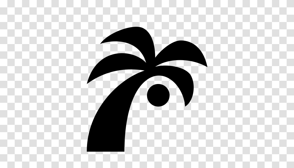 Palmtree Travel Tree Icon With And Vector Format For Free, Gray, World Of Warcraft Transparent Png