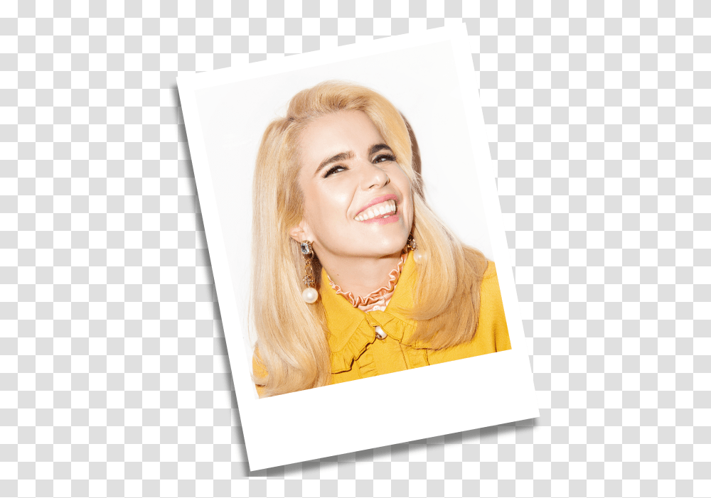 Paloma Faith For Cosatto Blond, Necklace, Jewelry, Accessories, Person Transparent Png