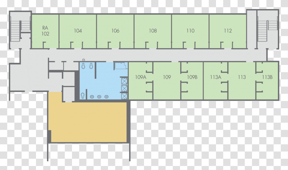 Paloma Hall First Floor Floor Plan, Diagram, Plot, Scoreboard, Word Transparent Png