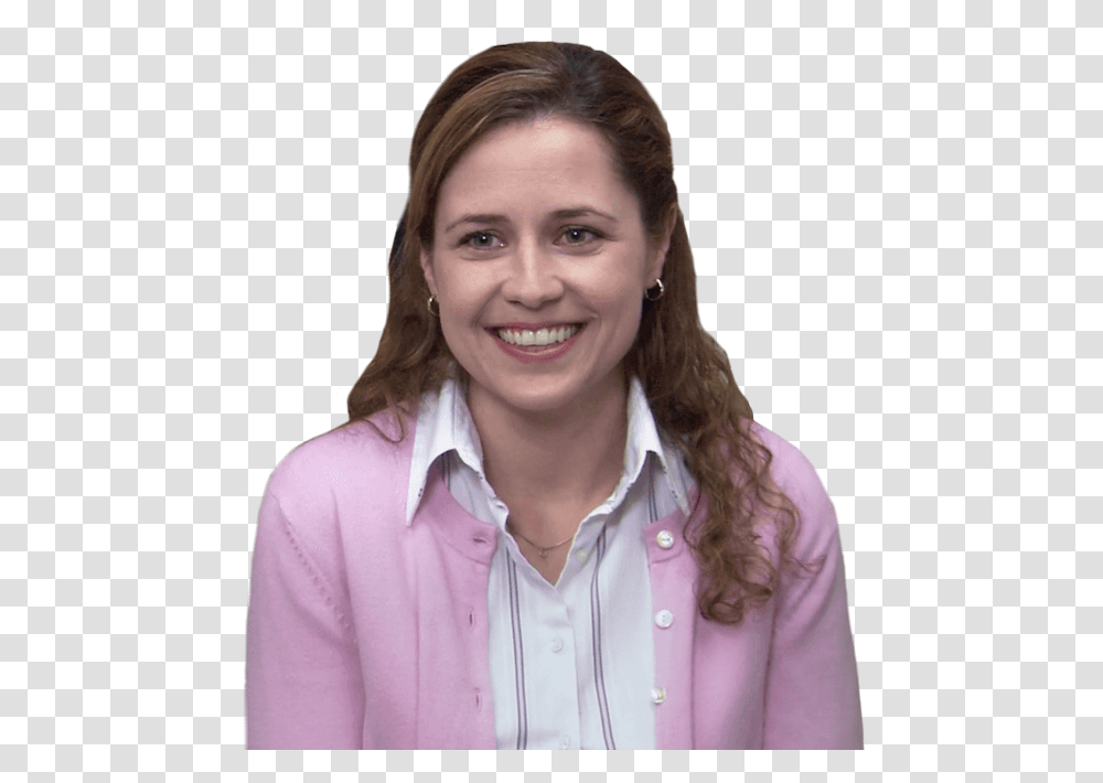 Pam Theoffice Person People Funny Show Tvshow Pam Beesly Season, Face, Sleeve, Smile Transparent Png