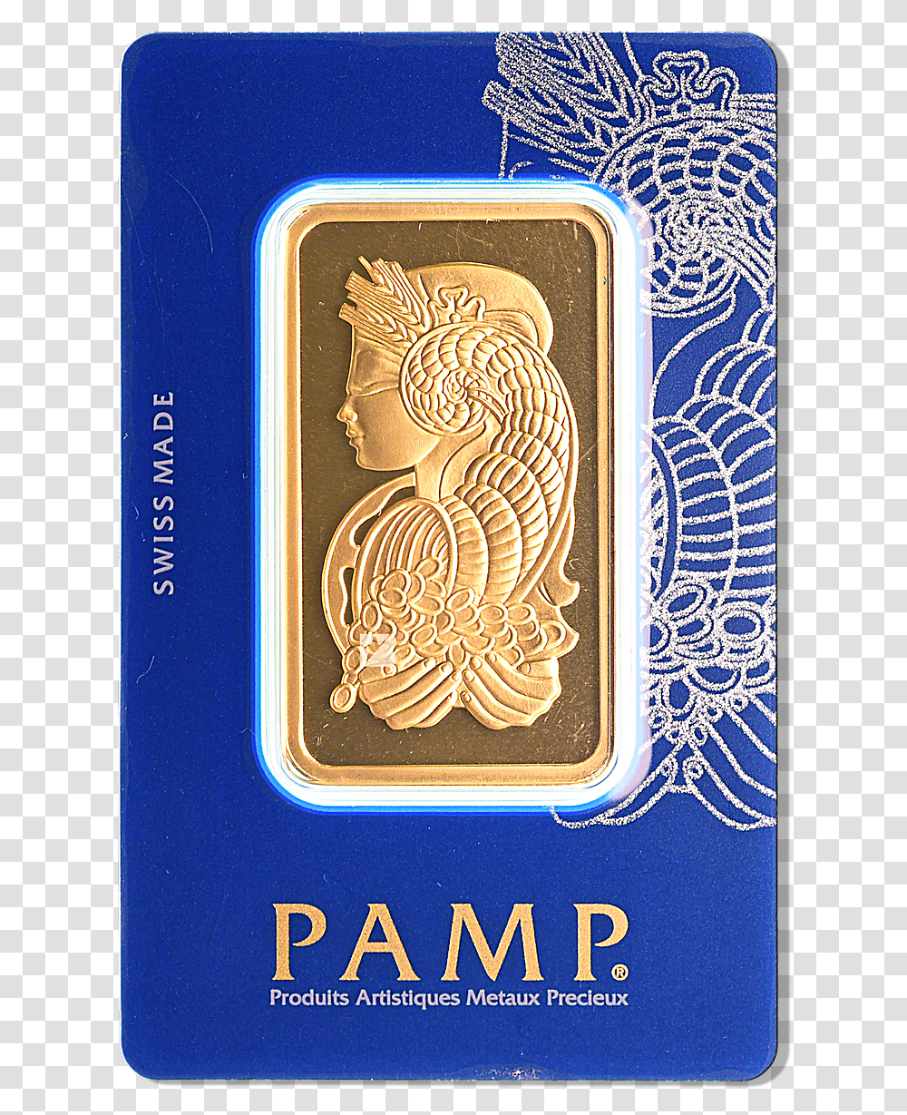 Pamp Gold Bar Pamp Horse Gold Bar, Label, Passport Transparent Png