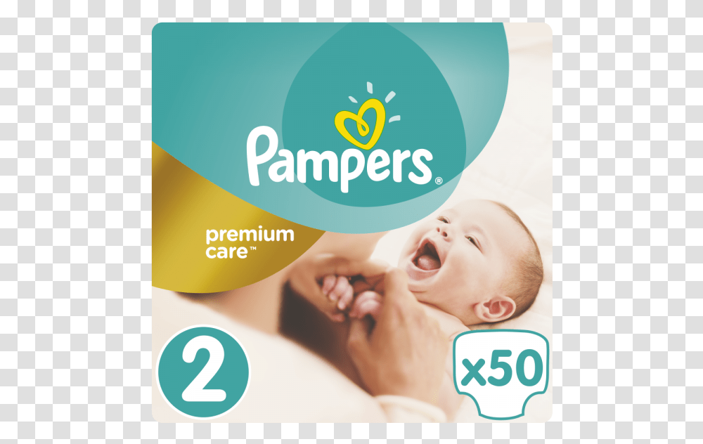 Pampers Premium Care 2 Jumbo Pack, Face, Person, Advertisement, Skin Transparent Png