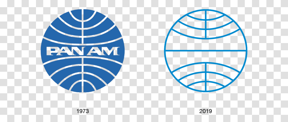 Pan American World Airlines Rebrand Logo Comparison Panam Airlines New Logo, Lamp, Trademark Transparent Png