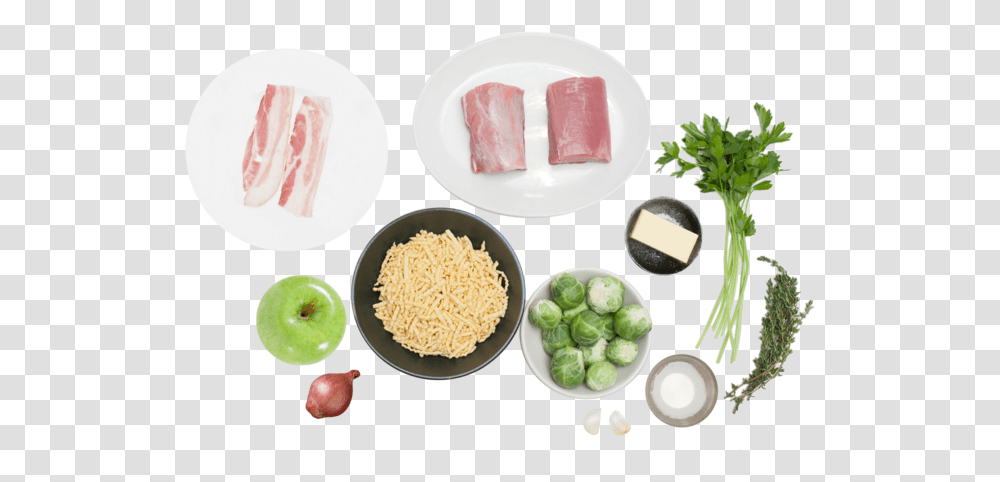 Pan Roasted Pork Tenderloin With Brown Butter Spaetzle Superfood, Plant, Meal, Bowl, Vegetable Transparent Png