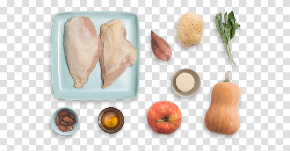 Pan Seared Chicken With Roasted Honeynut Squash Amp Apple Natural Foods, Plant, Fruit, Egg, Vegetable Transparent Png